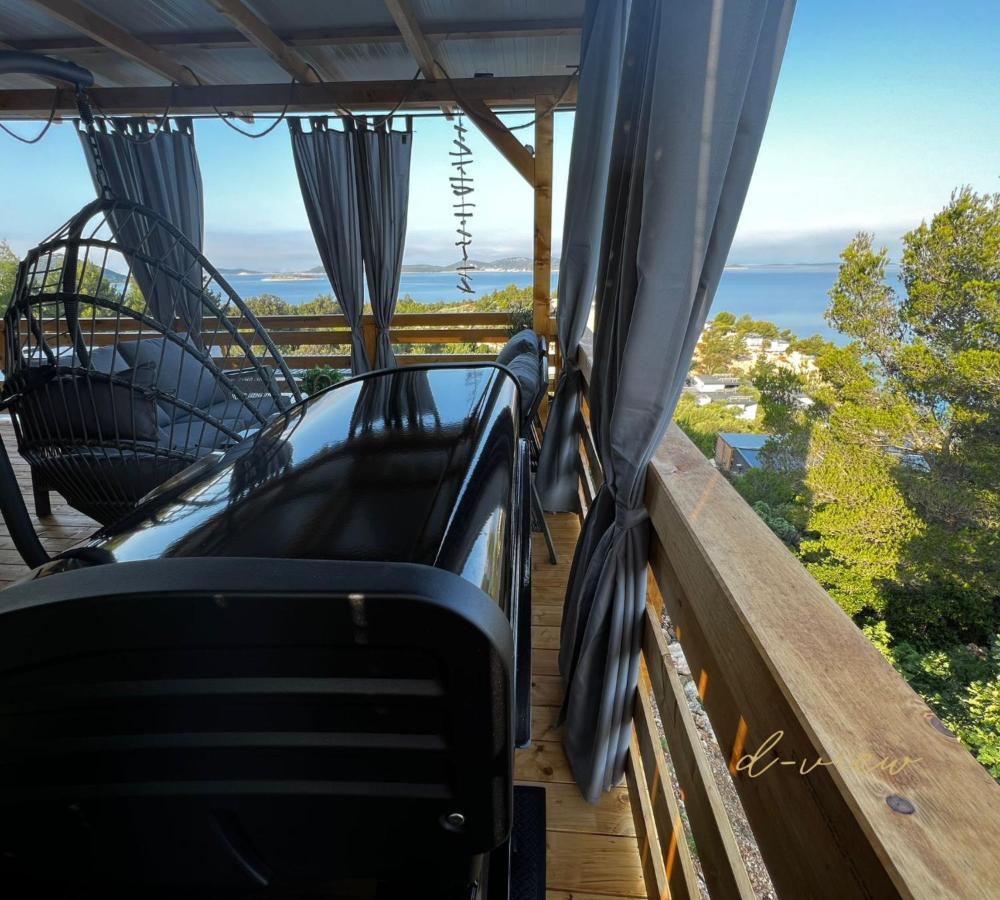 D-View Premium Mobile Home - Panoramic Seaview - 150 M From Beach, Free Parking Драге Экстерьер фото