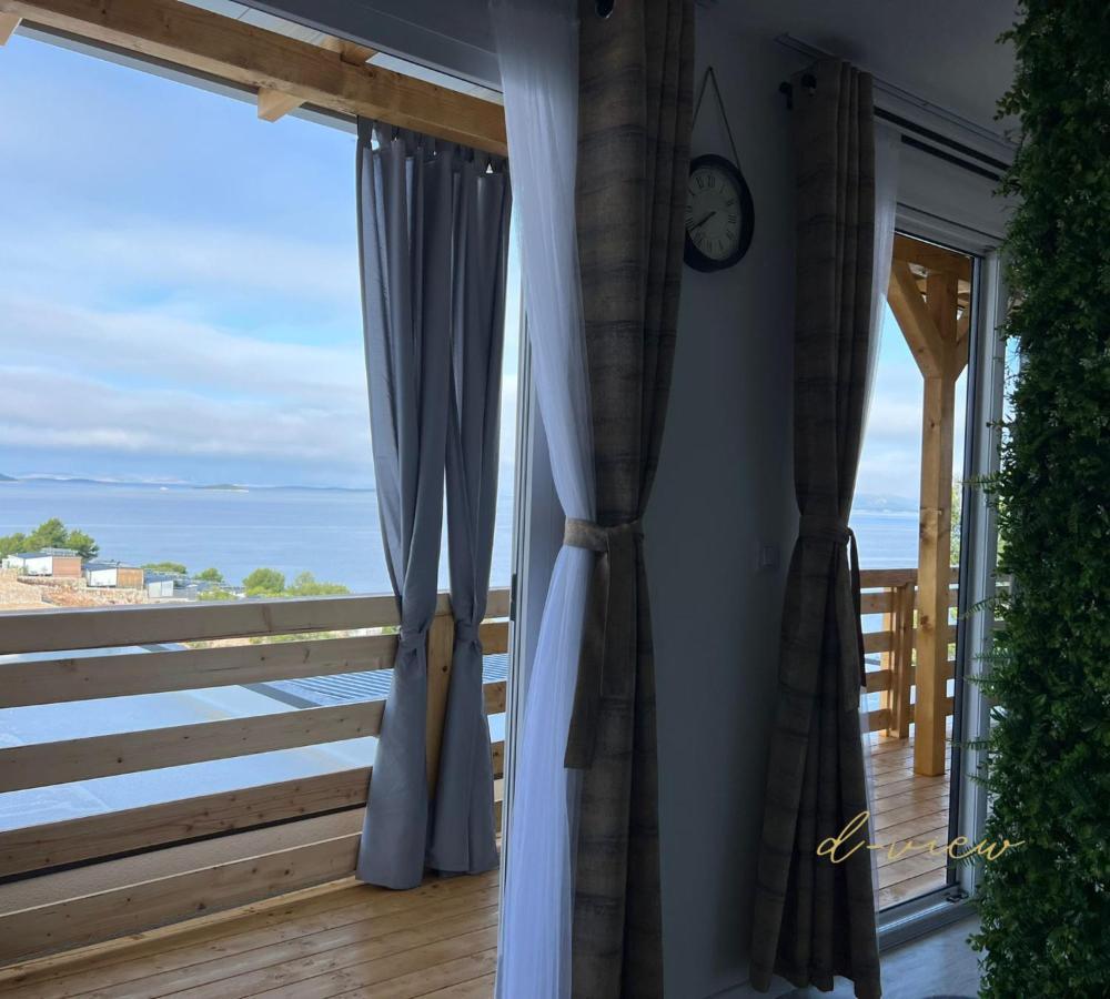 D-View Premium Mobile Home - Panoramic Seaview - 150 M From Beach, Free Parking Драге Экстерьер фото