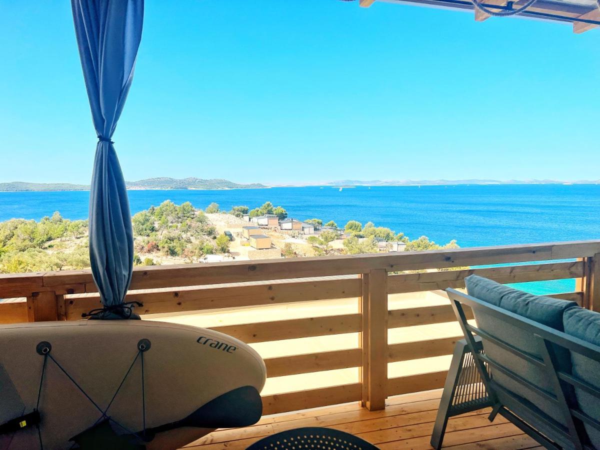 D-View Premium Mobile Home - Panoramic Seaview - 150 M From Beach, Free Parking Драге Экстерьер фото