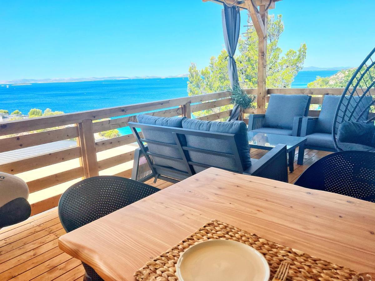 D-View Premium Mobile Home - Panoramic Seaview - 150 M From Beach, Free Parking Драге Экстерьер фото