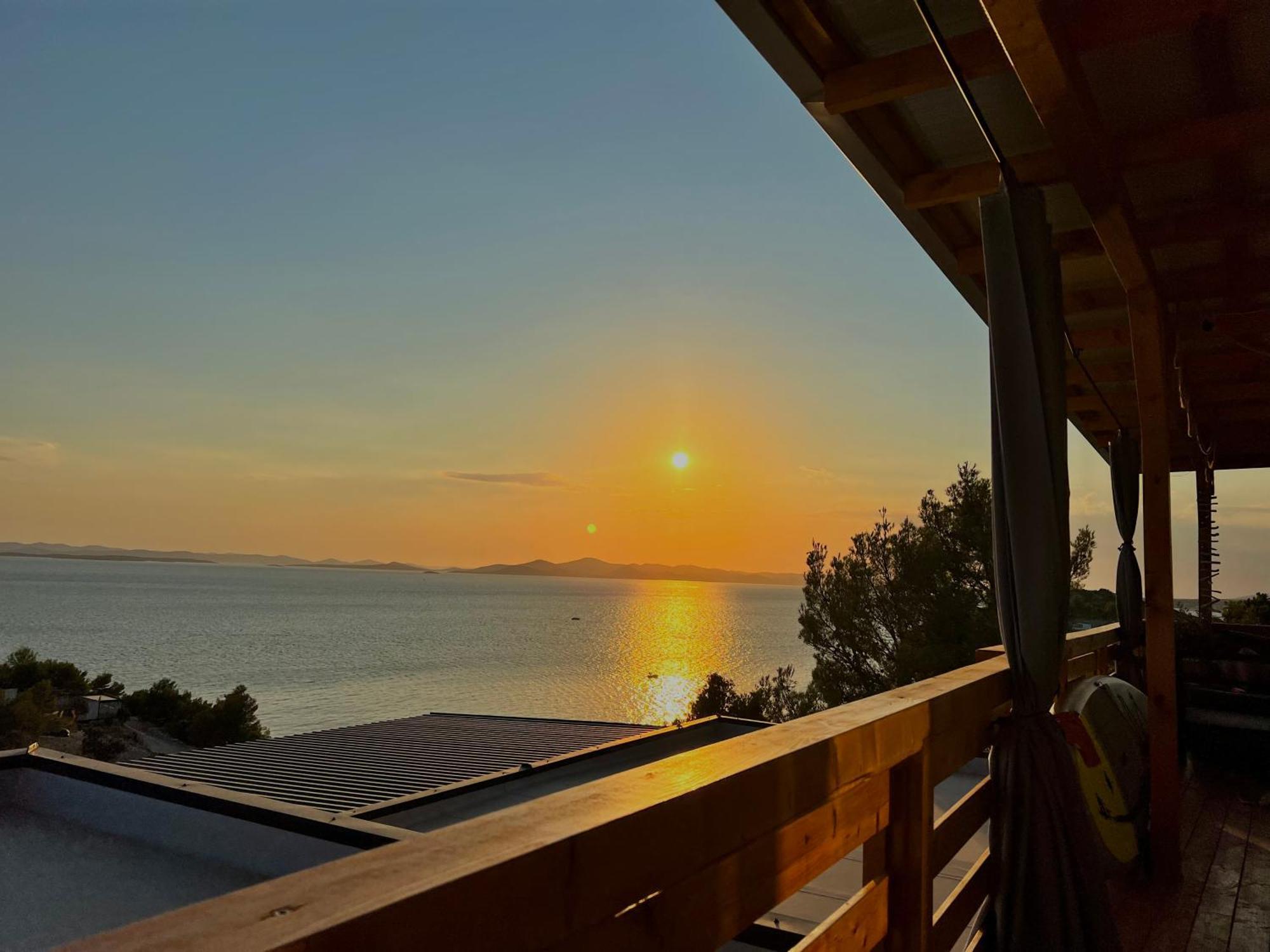 D-View Premium Mobile Home - Panoramic Seaview - 150 M From Beach, Free Parking Драге Экстерьер фото