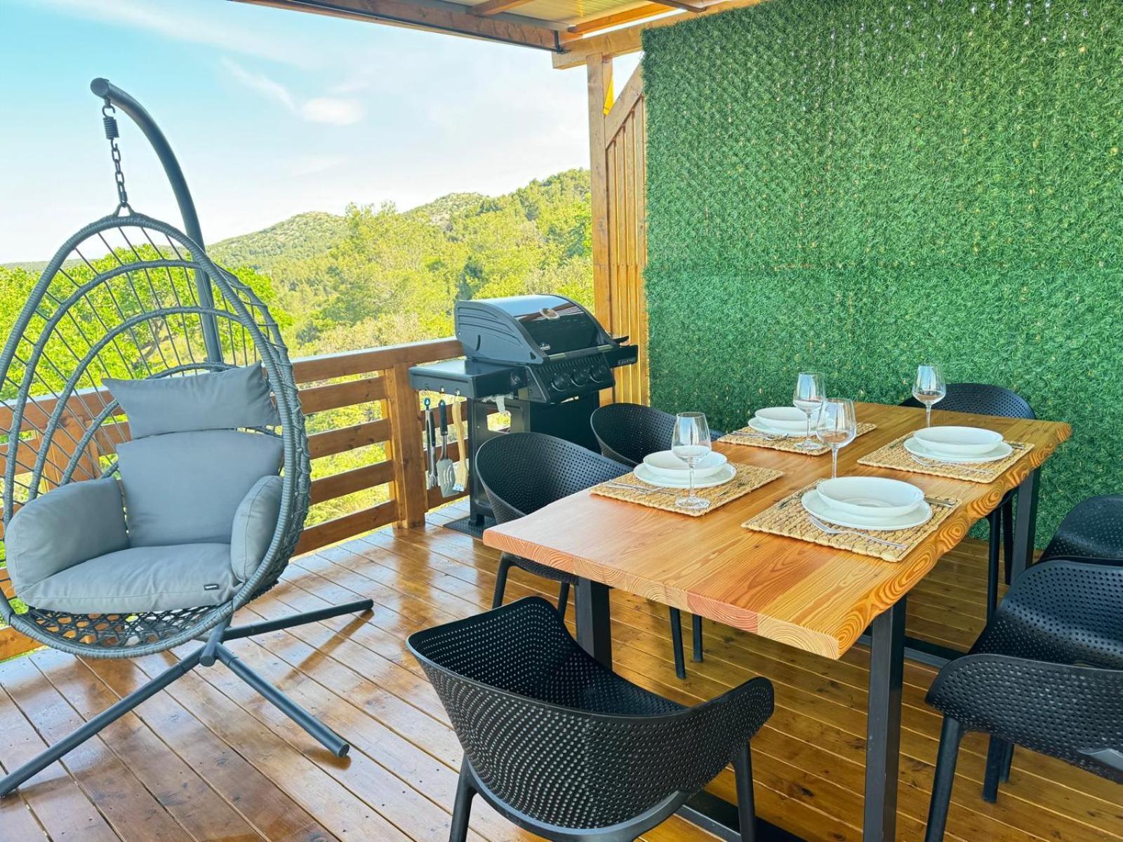 D-View Premium Mobile Home - Panoramic Seaview - 150 M From Beach, Free Parking Драге Экстерьер фото